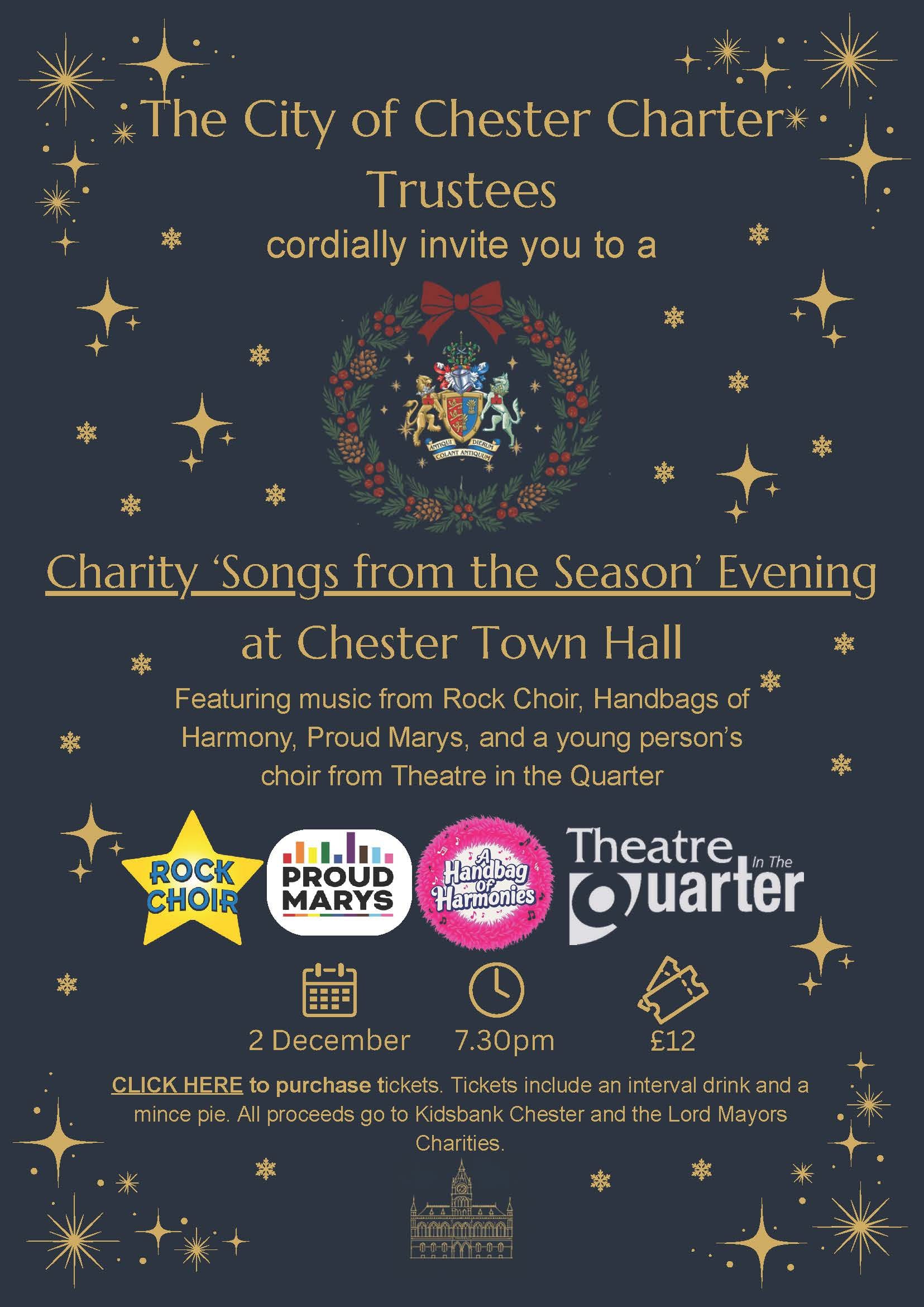 Charity 'Songs from the Season' Evening
